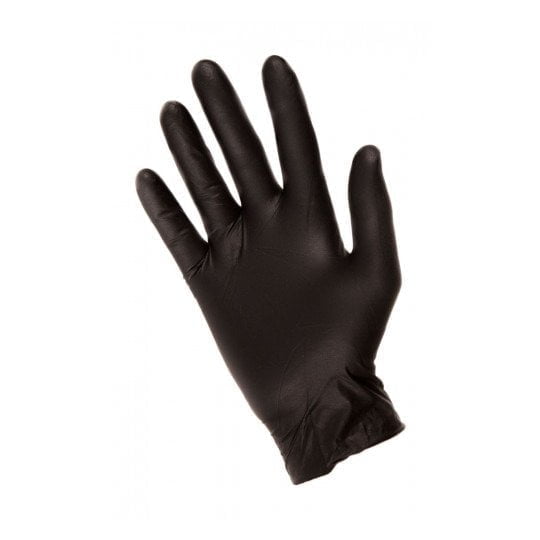 Rękawice nitrylowe czarne