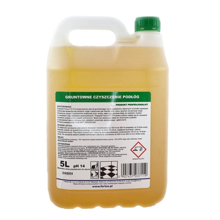 Forlux PG 514 Gruntowne Mycie podłóg 5l
