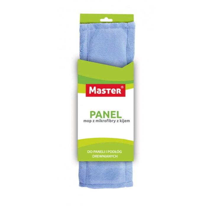 Mop płaski z mikrofibry + kij, Zestaw