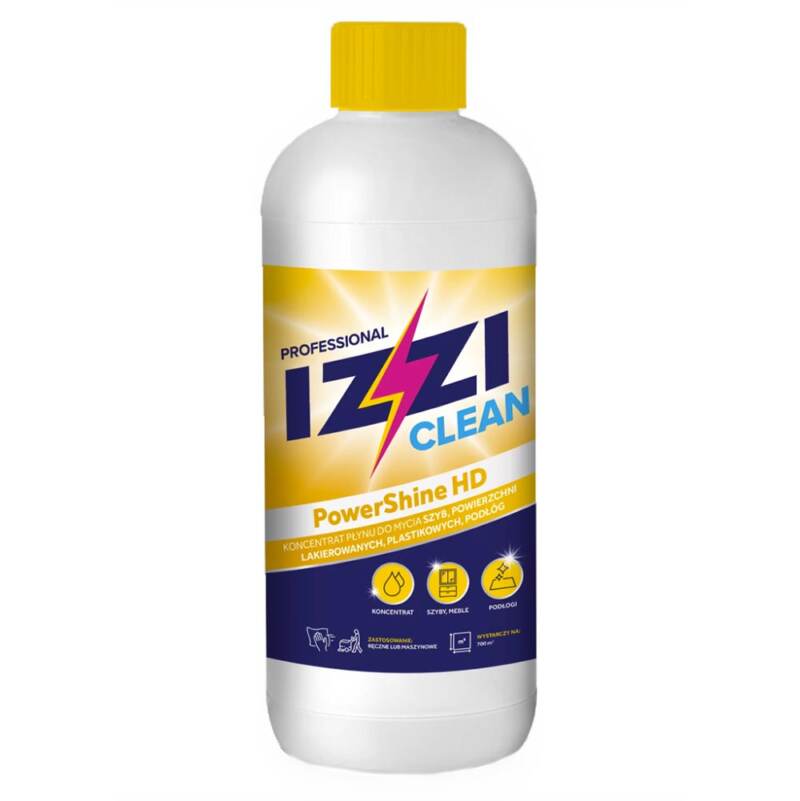 IZZI Clean PowerShine HD Mocny Koncentrat do powierzchni szklanych 1L