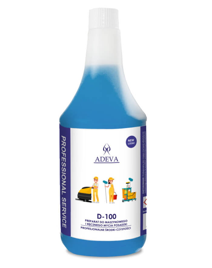 Adeva D-100 – Preparat Myjący do Podłogi z Alkoholem