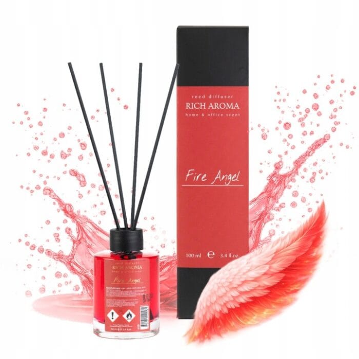 Rich Aroma Fire Angel 100ml – Patyczki Zapachowe Dyfuzor do Wnętrz