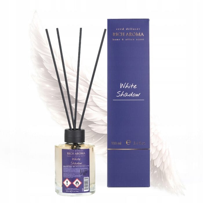 Rich Aroma White Shadow 100ml – Patyczki Zapachowe Dyfuzor do Wnętrz