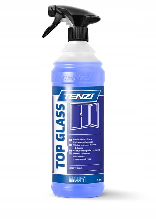 TENZI Top Glass 1l – Płyn do mycia Szyb, Luster i Okien ( bez Smug)